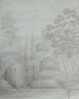 Brunschwig & Fils ARBRES MURAL NEUTRAL Wallpaper