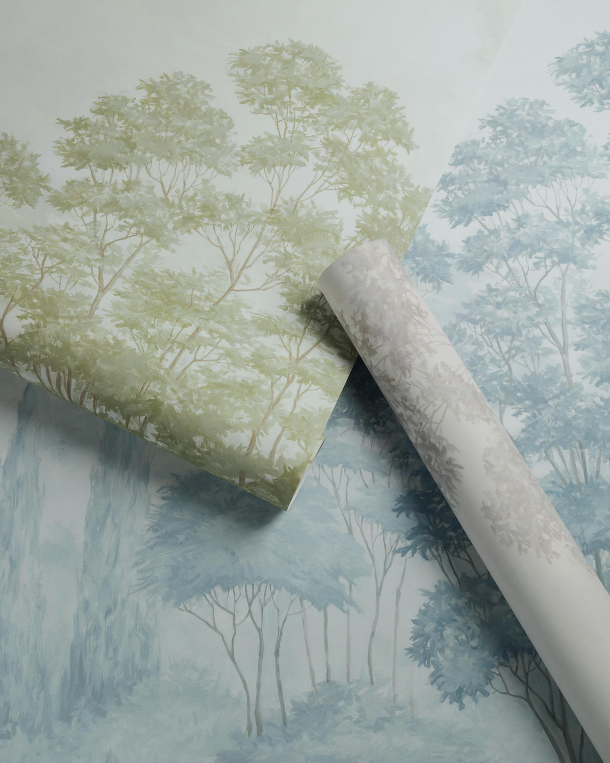 Brunschwig & Fils ARBRES MURAL NEUTRAL Wallpaper