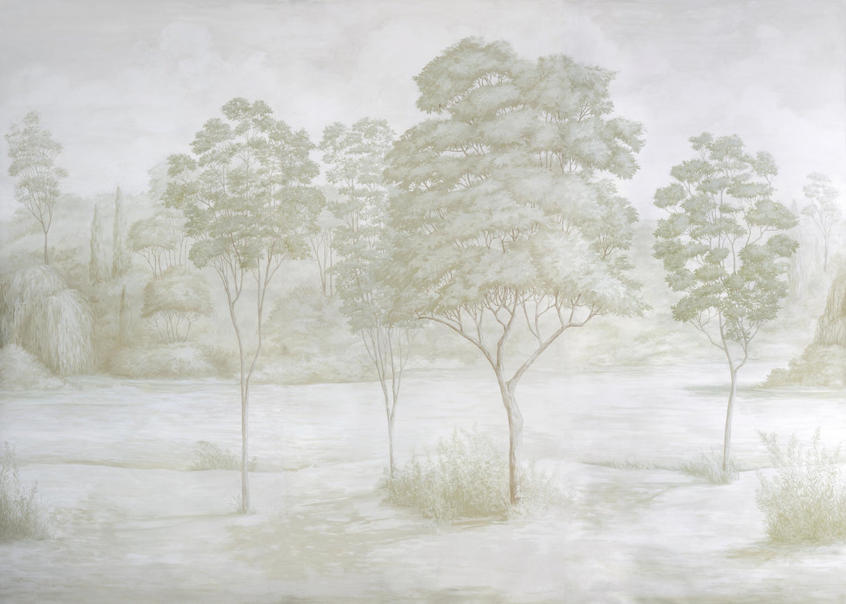 Brunschwig & Fils ARBRES MURAL LEAF Wallpaper