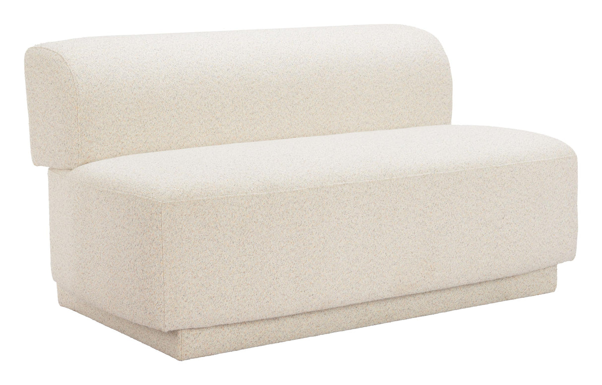 ZUO Anese Loveseat Multigrain Beige