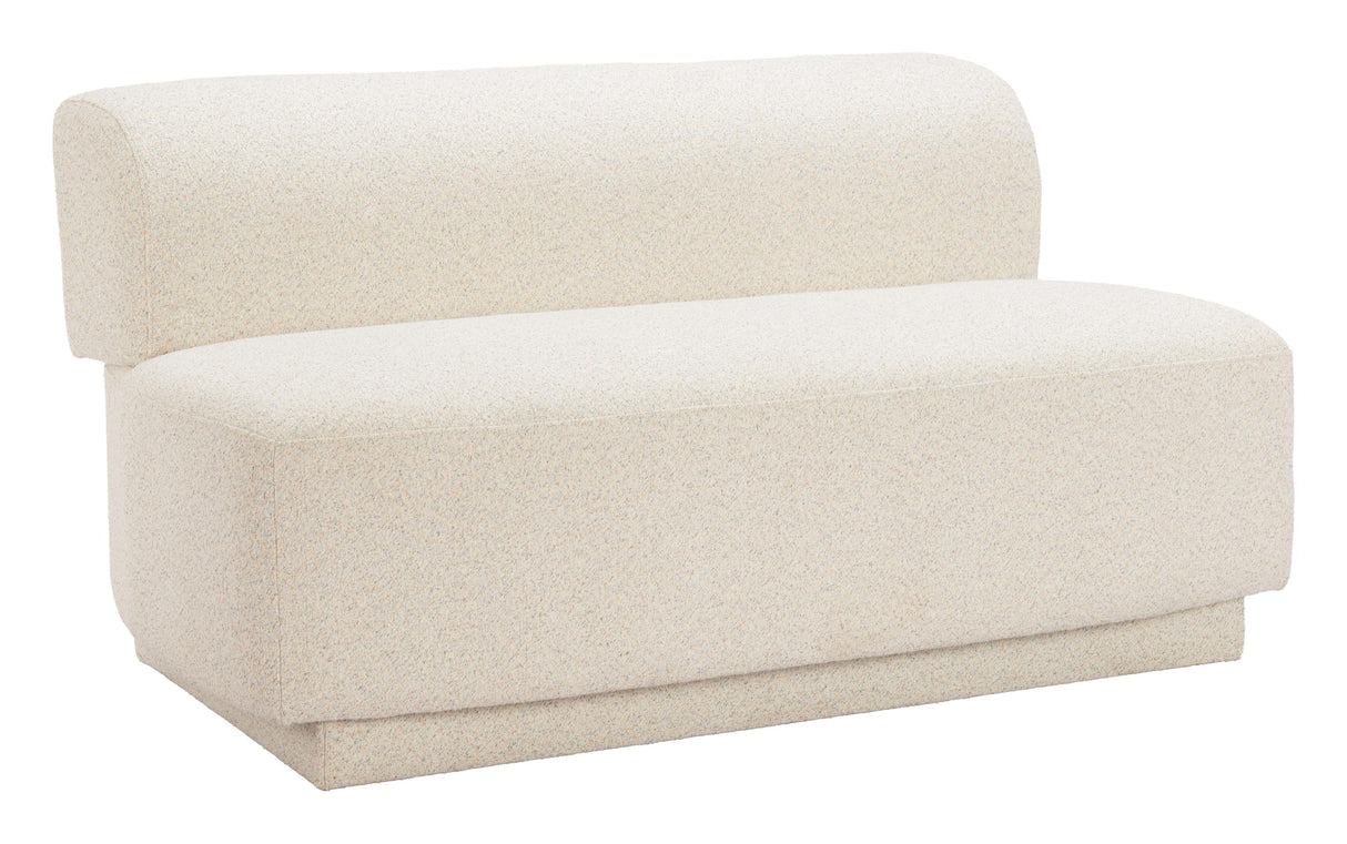 ZUO Anese Loveseat Multigrain Beige