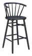 ZUO Stenger Barstool (Set of 2) Black