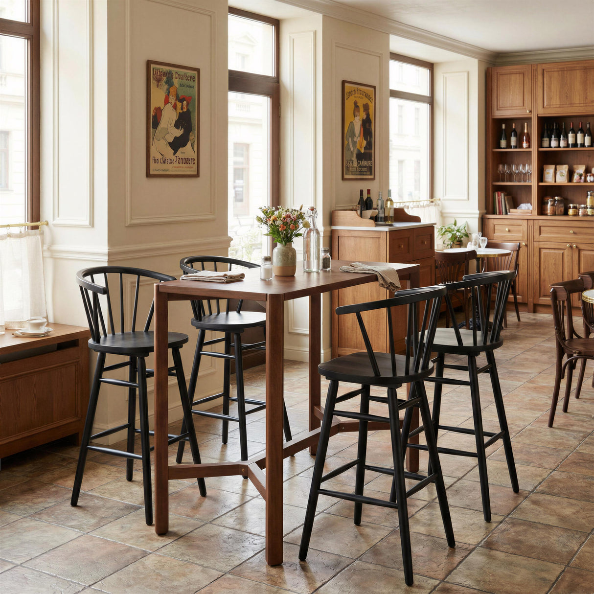 ZUO Stenger Barstool (Set of 2) Black