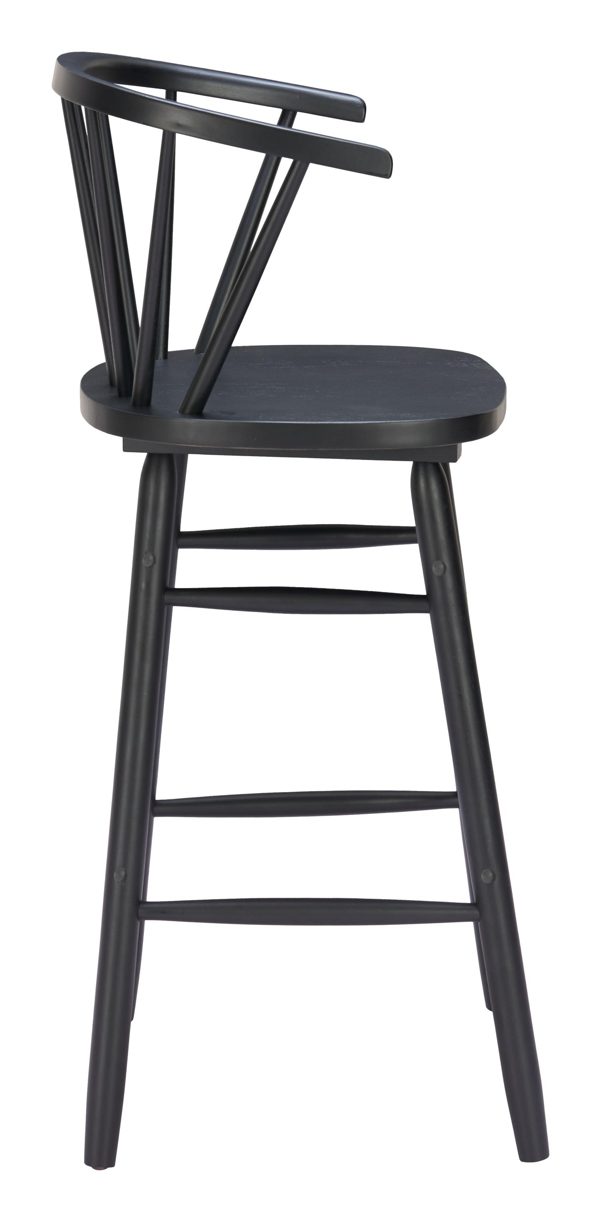 ZUO Stenger Barstool (Set of 2) Black