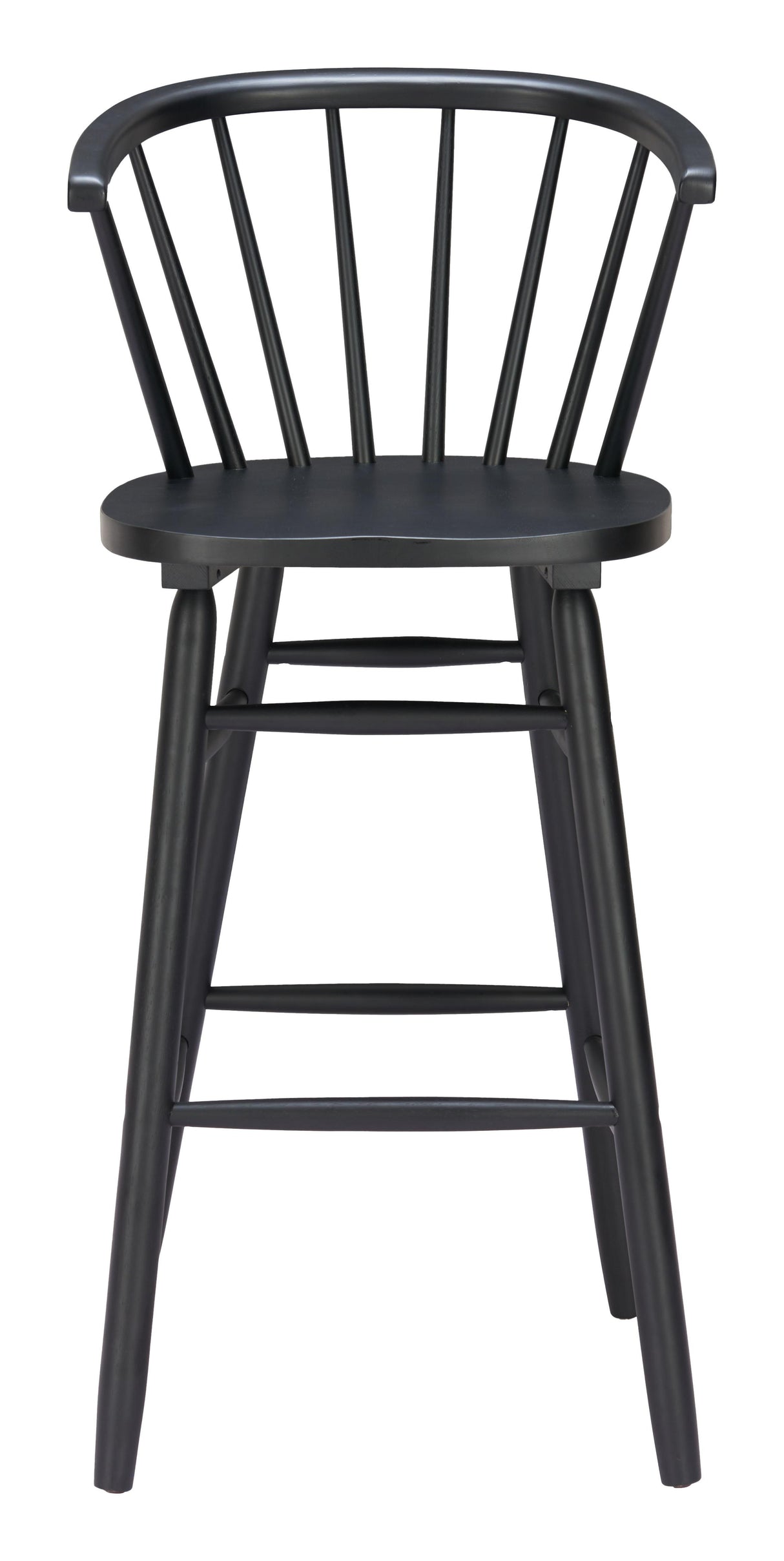 ZUO Stenger Barstool (Set of 2) Black