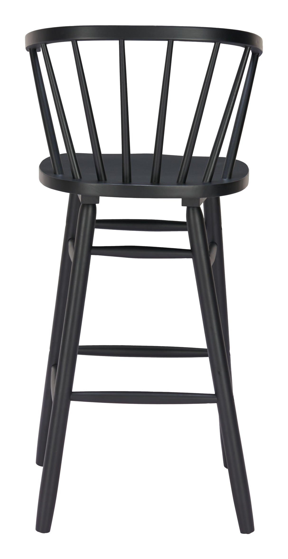 ZUO Stenger Barstool (Set of 2) Black