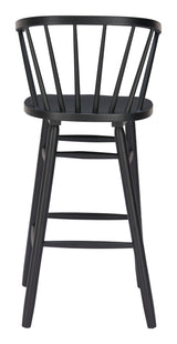 ZUO Stenger Barstool (Set of 2) Black