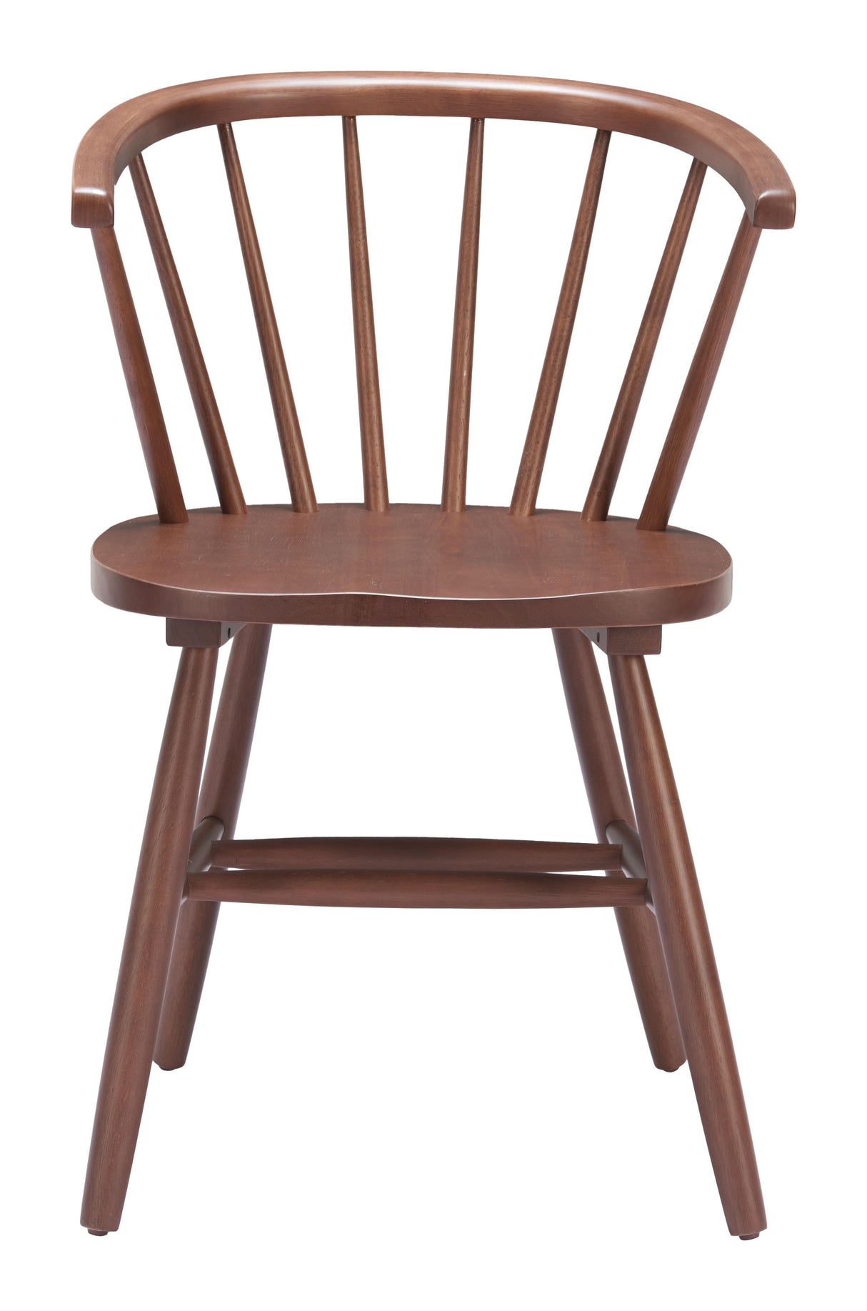 ZUO Stenger Dining Chair (Set of 2) Walnut