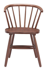 ZUO Stenger Dining Chair (Set of 2) Walnut