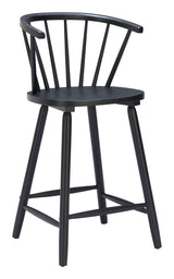 ZUO Stenger Counter Stool (Set of 2) Black