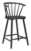 ZUO Stenger Counter Stool (Set of 2) Black