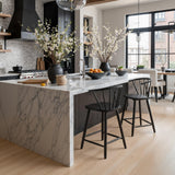 ZUO Stenger Counter Stool (Set of 2) Black
