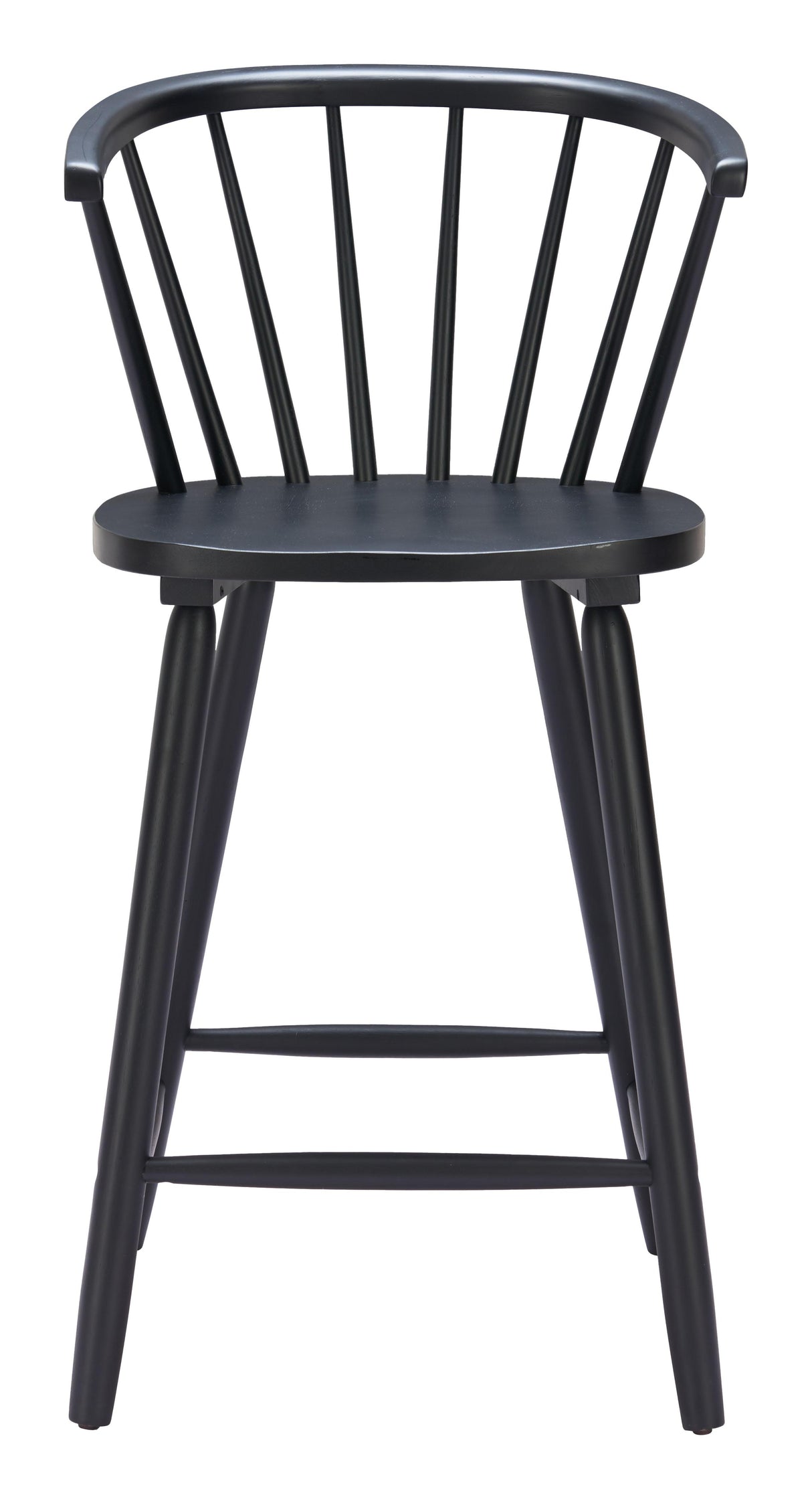 ZUO Stenger Counter Stool (Set of 2) Black