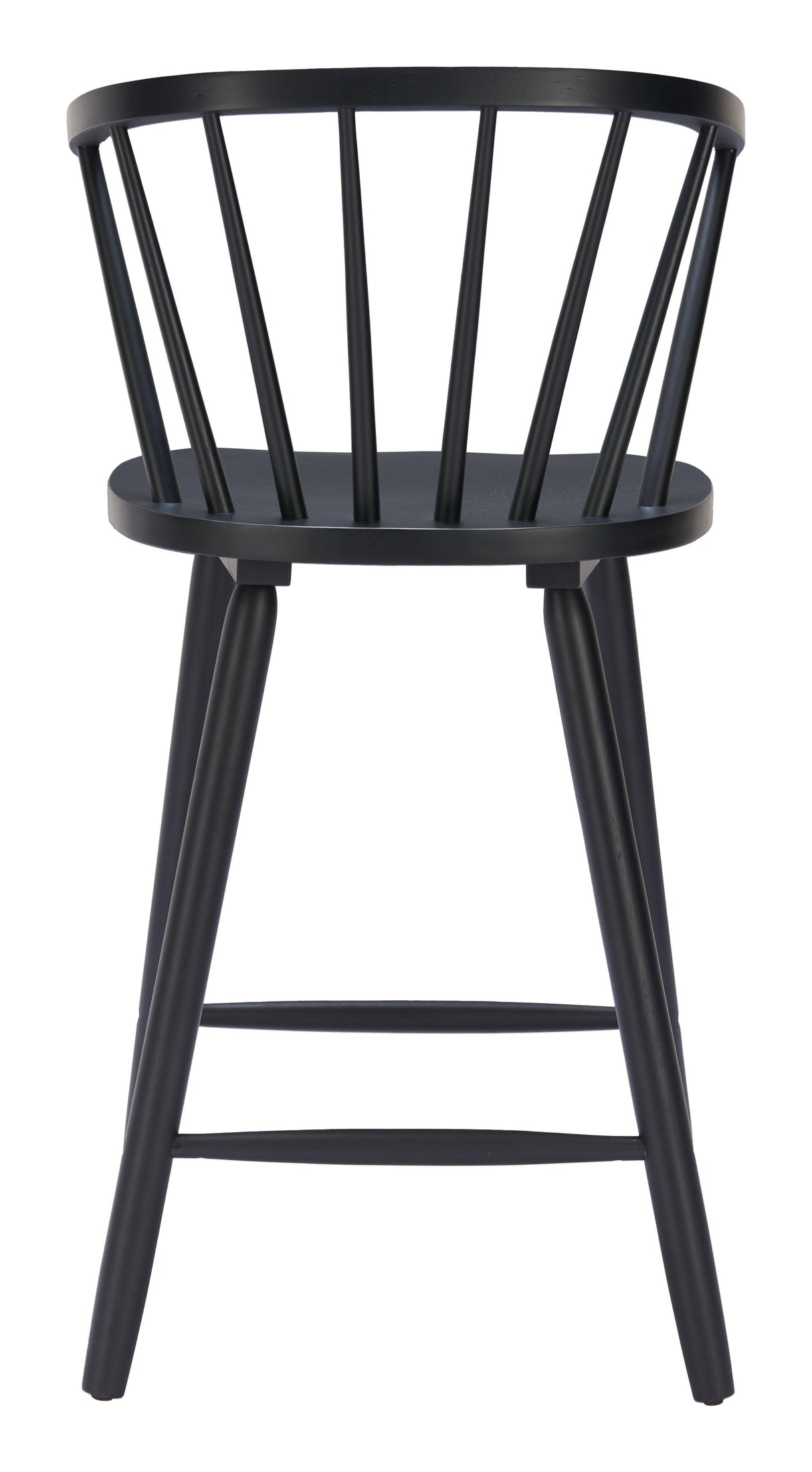 ZUO Stenger Counter Stool (Set of 2) Black