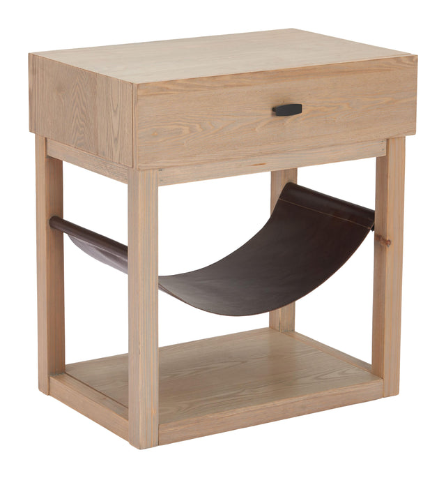 ZUO Haram Side Table Natural
