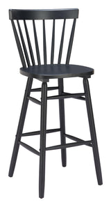 ZUO Tyce Barstool (Set of 2) Black