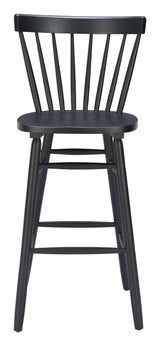 ZUO Tyce Barstool (Set of 2) Black