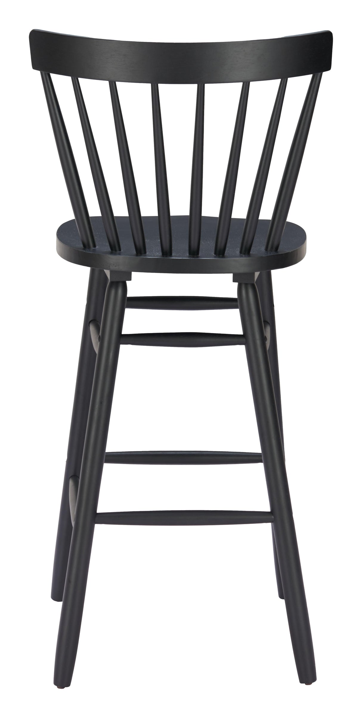 ZUO Tyce Barstool (Set of 2) Black