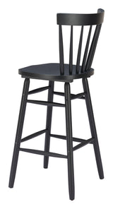 ZUO Tyce Barstool (Set of 2) Black