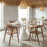 ZUO Ziran Dining Chair (Set of 2) Walnut