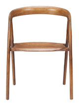 ZUO Ziran Dining Chair (Set of 2) Walnut