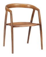 ZUO Ziran Dining Chair (Set of 2) Walnut