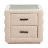 ZUO Soffice Nightstand Beige