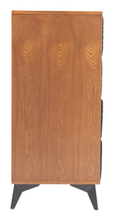 ZUO Zarif Chest Black & Walnut