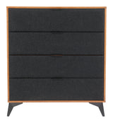 ZUO Zarif Chest Black & Walnut