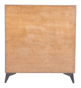 ZUO Zarif Chest Black & Walnut