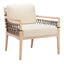ZUO Wezly Accent Chair Ivory