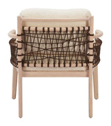 ZUO Wezly Accent Chair Ivory