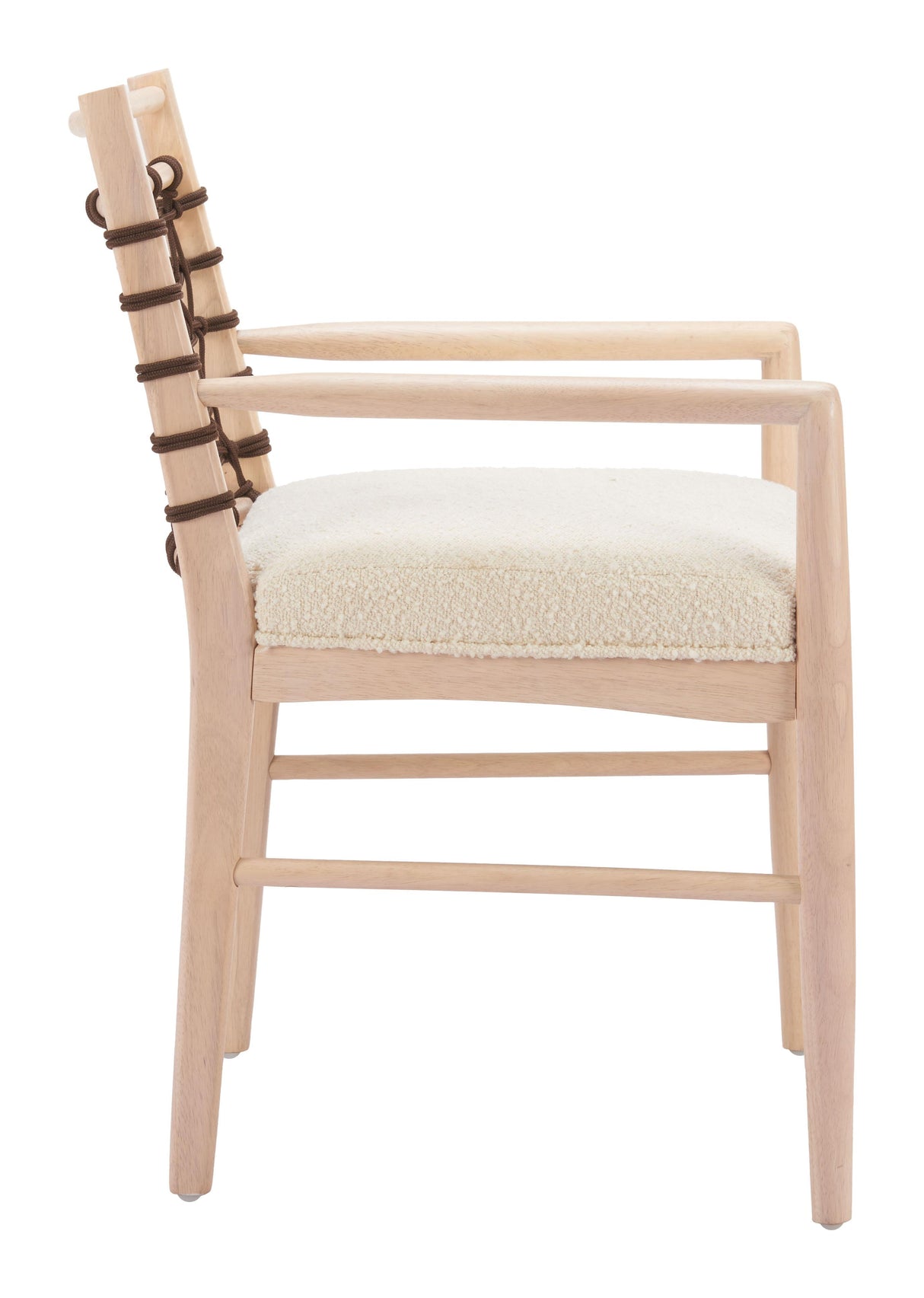 ZUO Wezly Dining Chair (Set of 2) Ivory