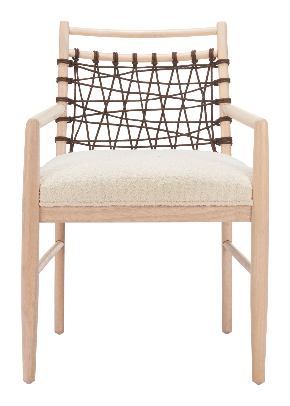 ZUO Wezly Dining Chair (Set of 2) Ivory