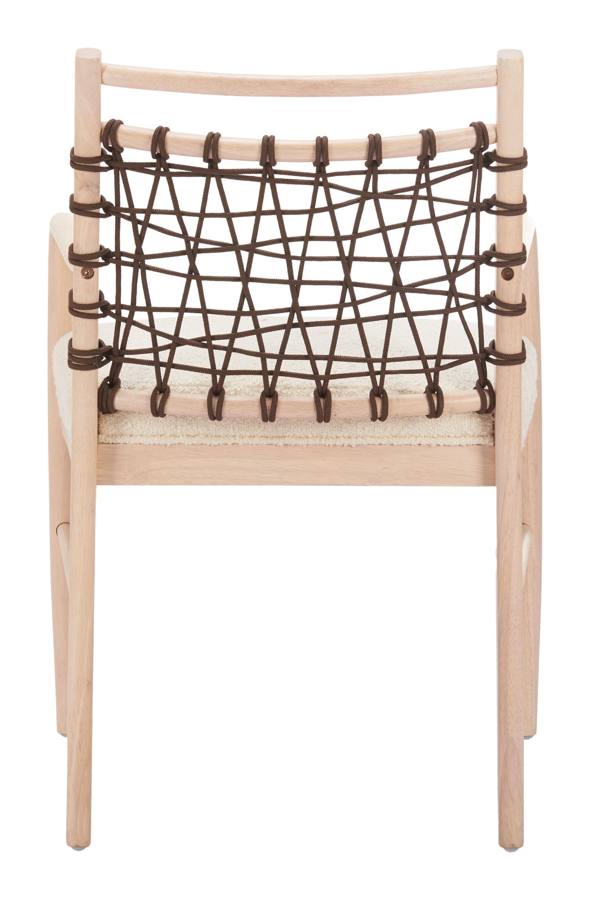 ZUO Wezly Dining Chair (Set of 2) Ivory
