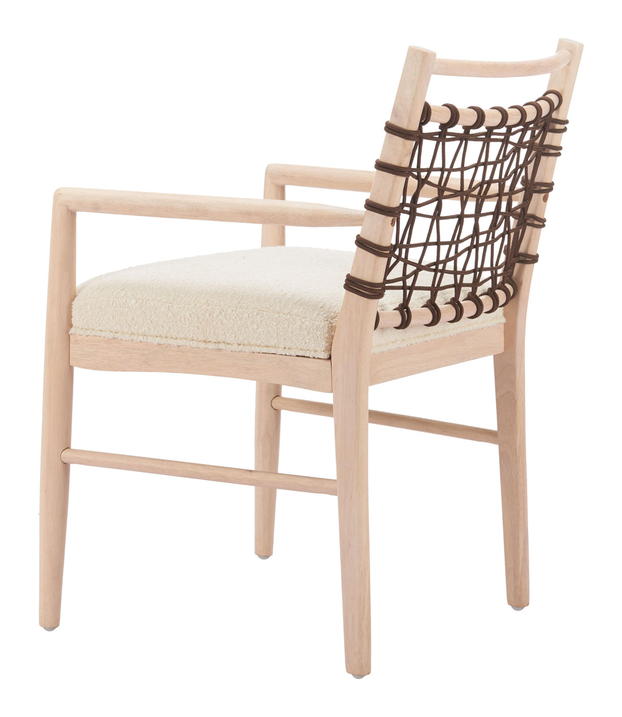 ZUO Wezly Dining Chair (Set of 2) Ivory
