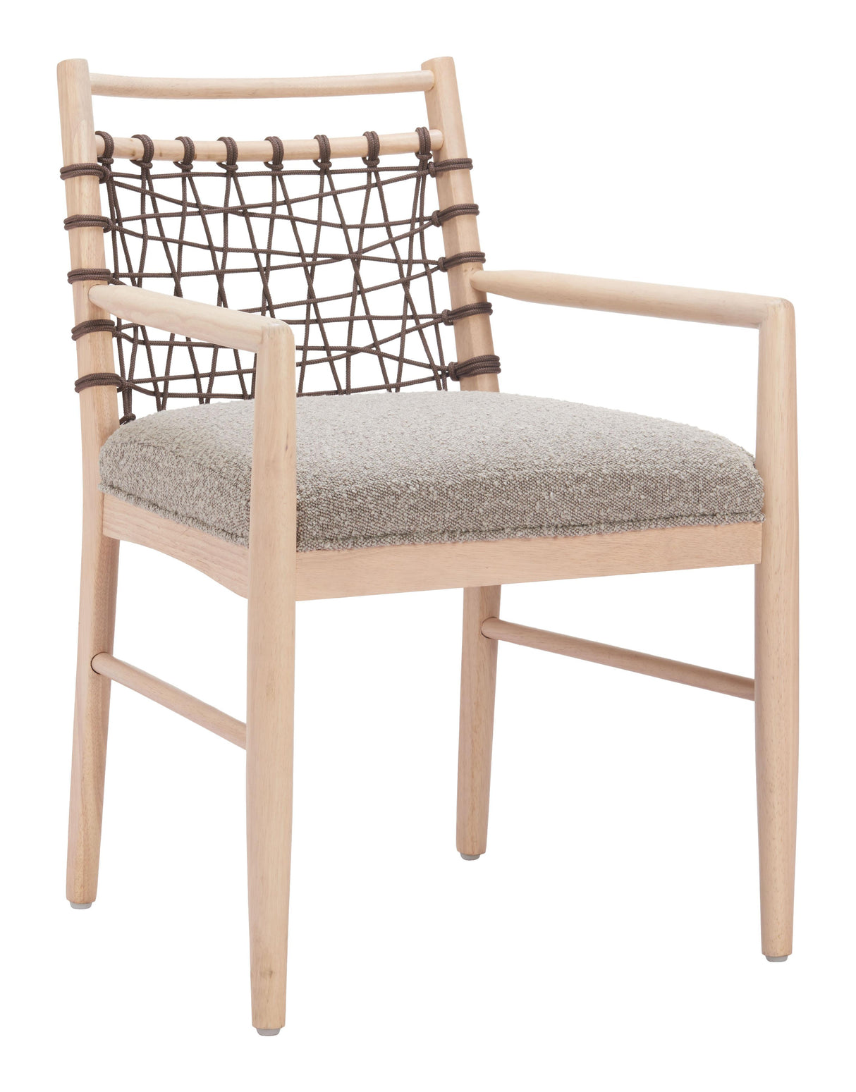 ZUO Wezly Dining Chair (Set of 2) Gray