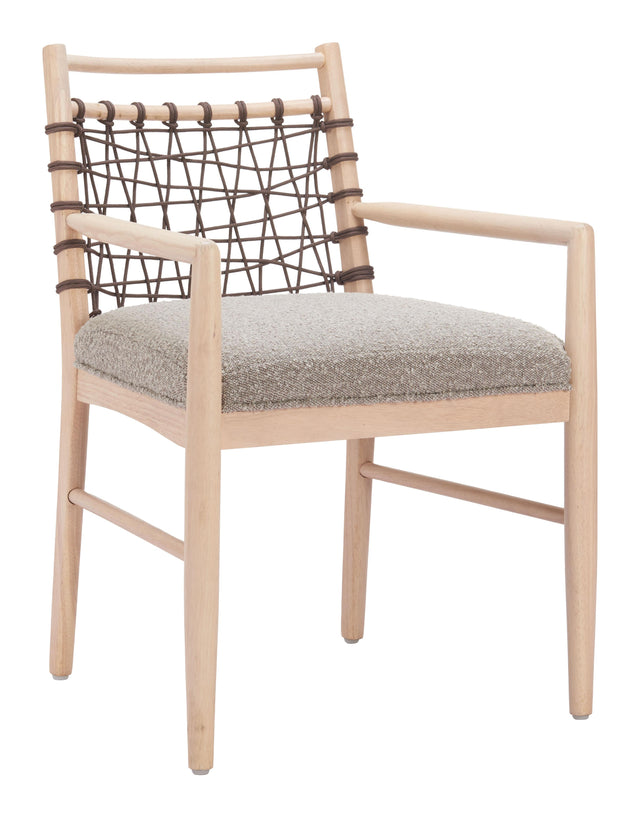 ZUO Wezly Dining Chair (Set of 2) Gray