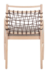 ZUO Wezly Dining Chair (Set of 2) Gray