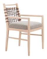 ZUO Wezly Dining Chair (Set of 2) Gray