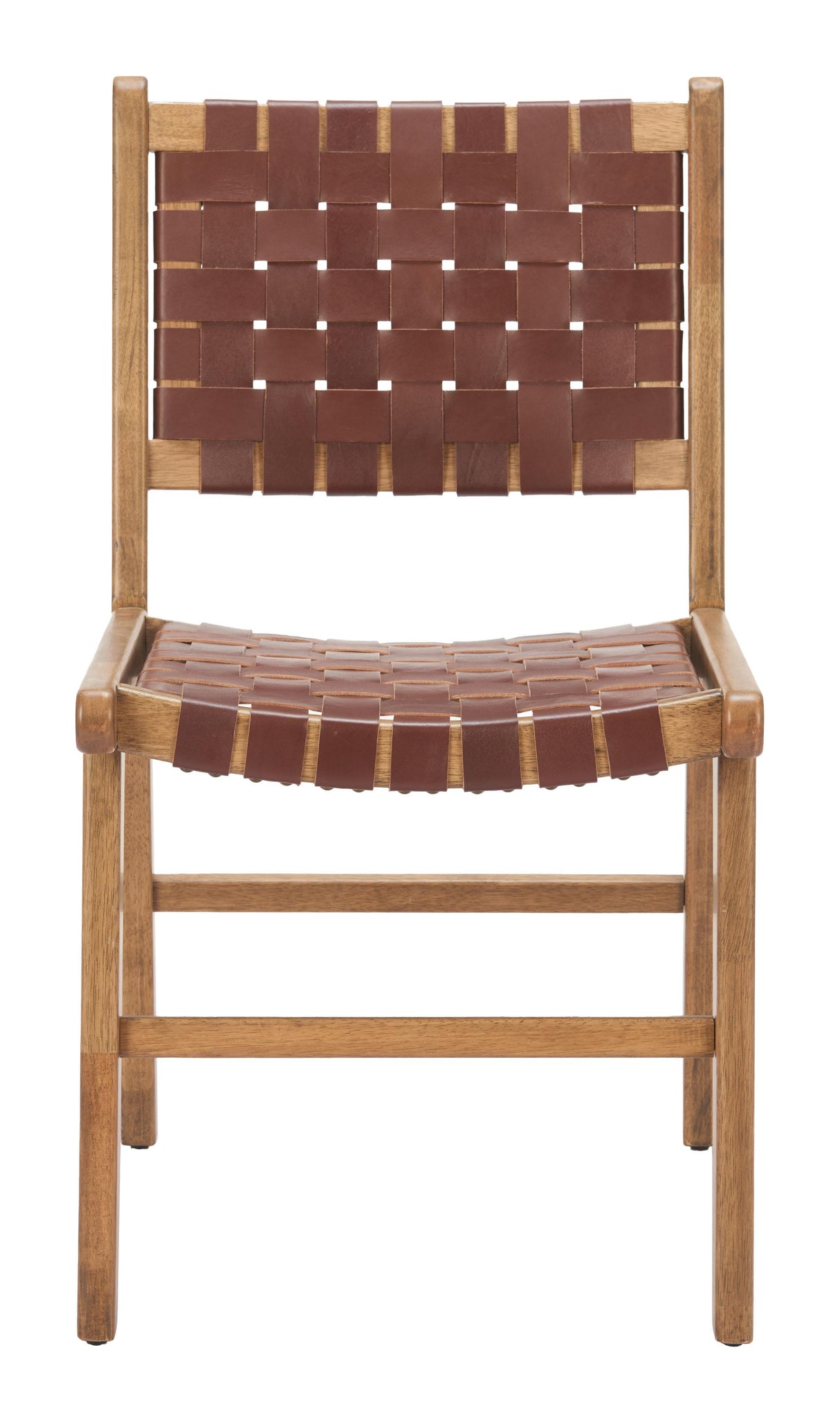ZUO Feder Dining Chair (Set of 2) Brown