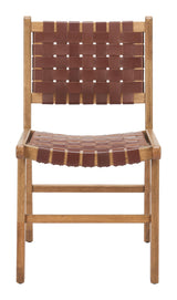 ZUO Feder Dining Chair (Set of 2) Brown