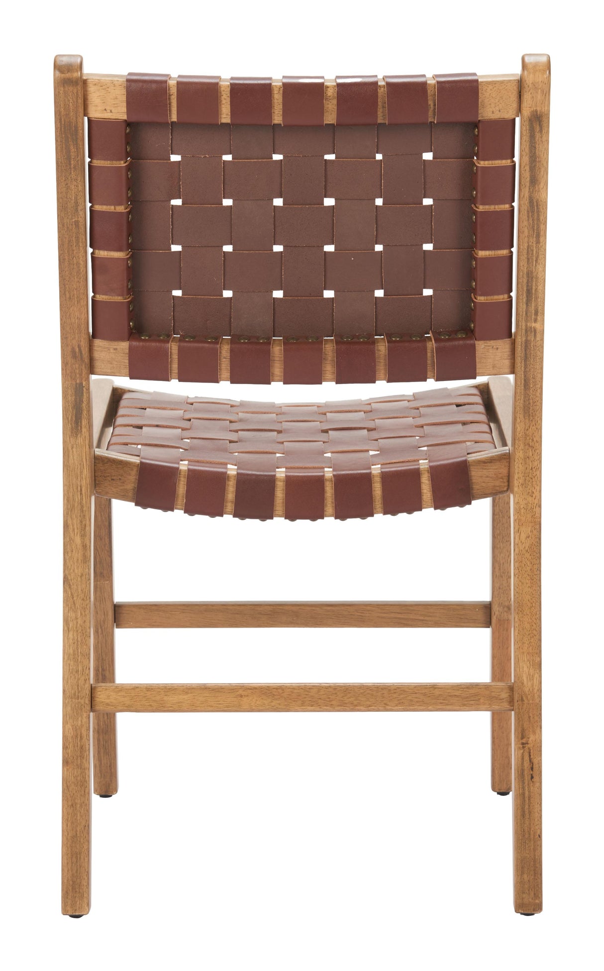 ZUO Feder Dining Chair (Set of 2) Brown