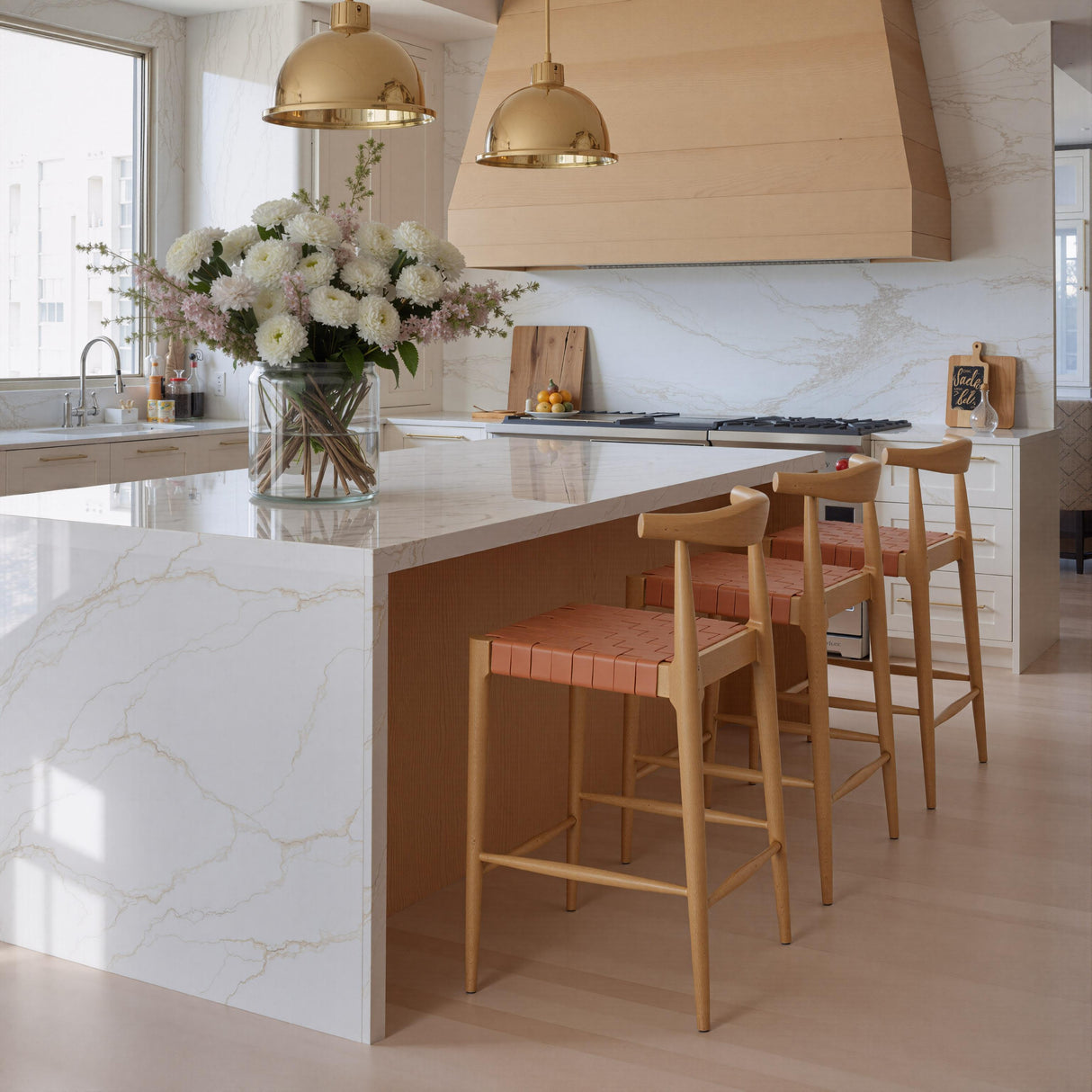 ZUO Bandani Counter Stool Tan