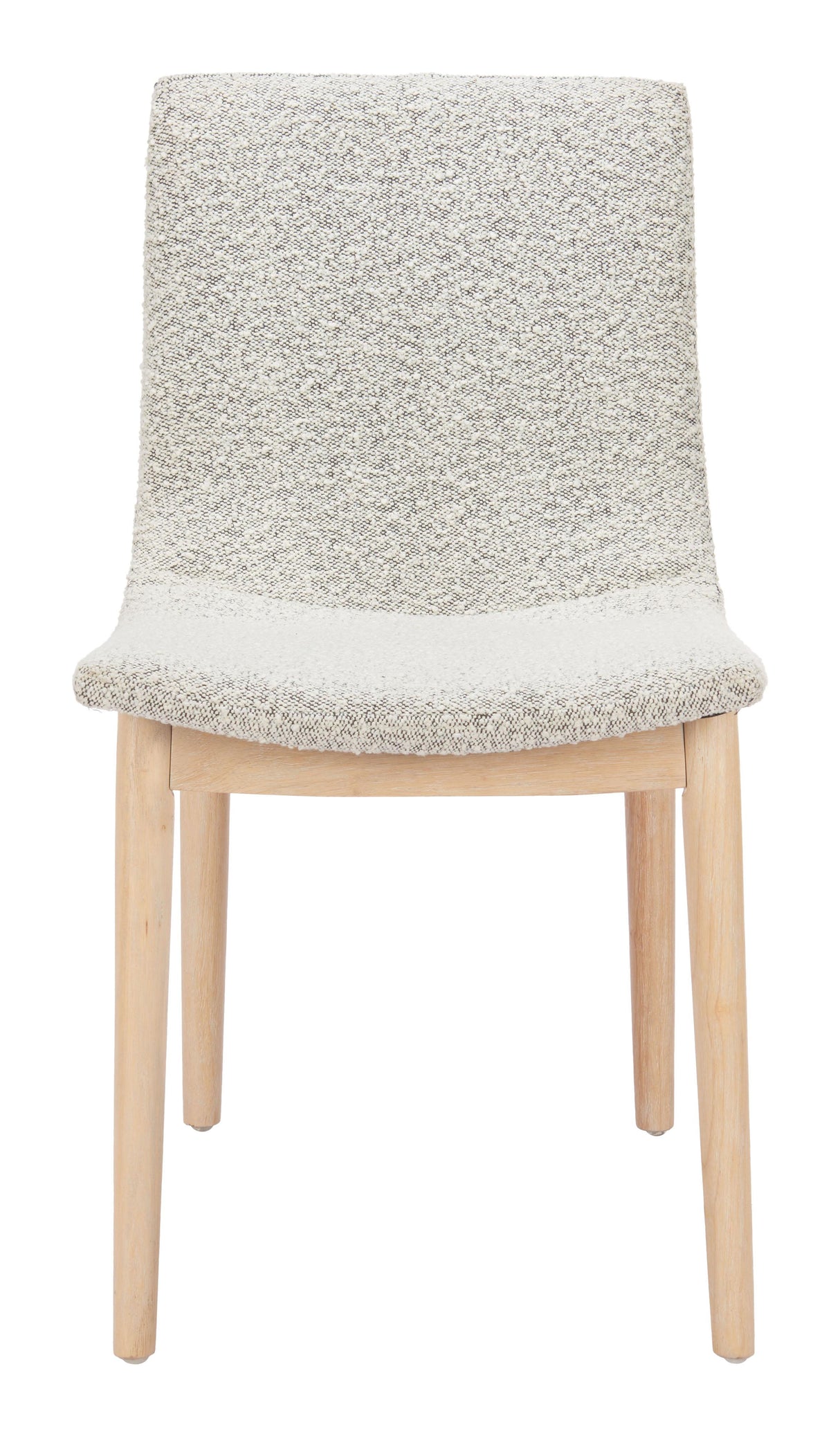 ZUO Raha Dining Chair (Set of 2) Gray & Whitewashed