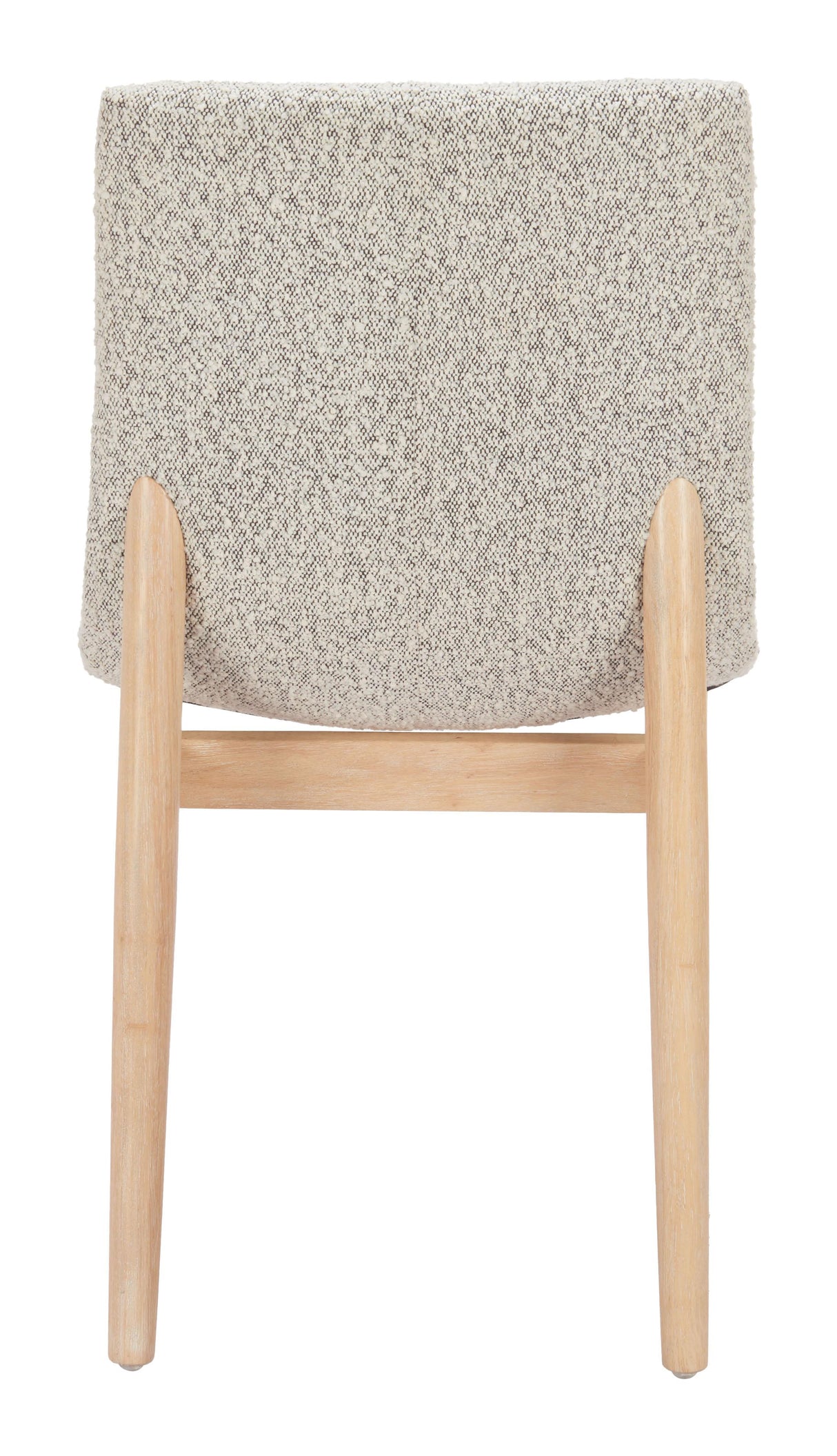 ZUO Raha Dining Chair (Set of 2) Gray & Whitewashed