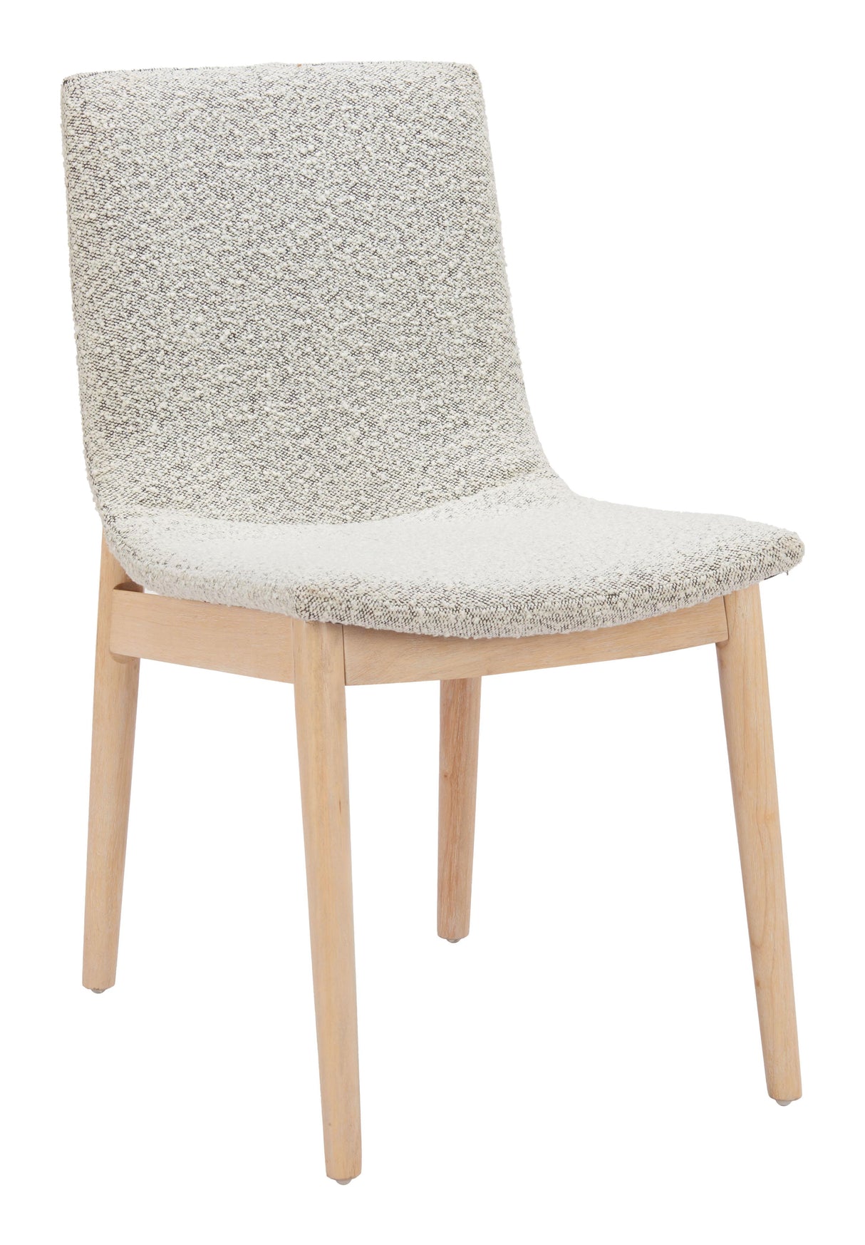 ZUO Raha Dining Chair (Set of 2) Gray & Whitewashed