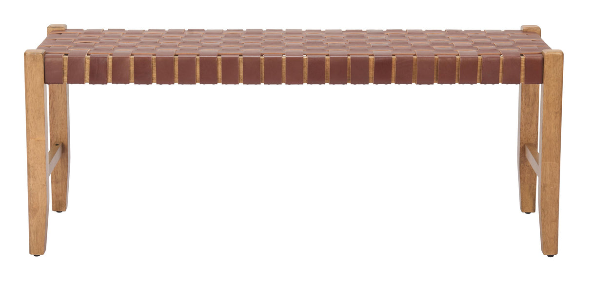 ZUO Bandani Bench Brown