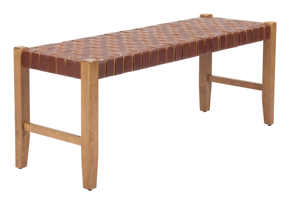 ZUO Bandani Bench Brown