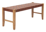 ZUO Bandani Bench Brown